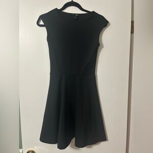Aqua Black Mini Dress